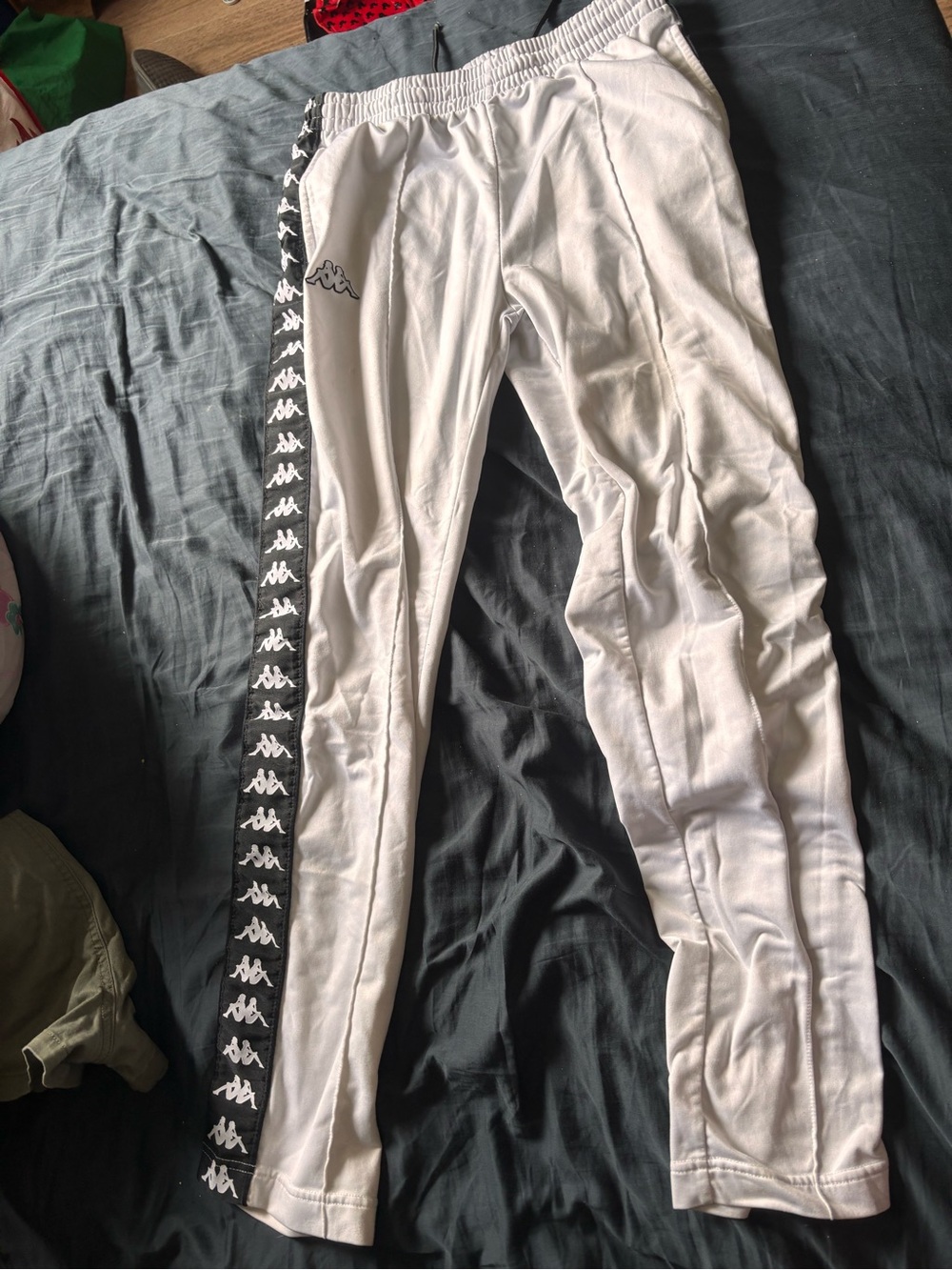 Kappa White joggers